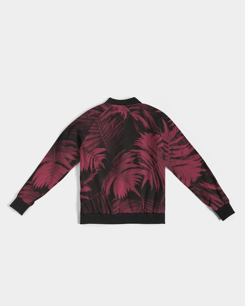 Red Ferns Women's Bomber Jacket