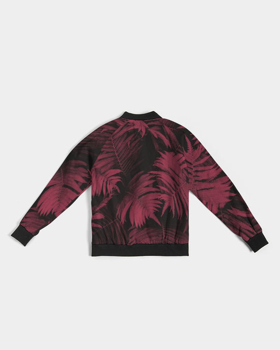 Red Ferns Women's Bomber Jacket