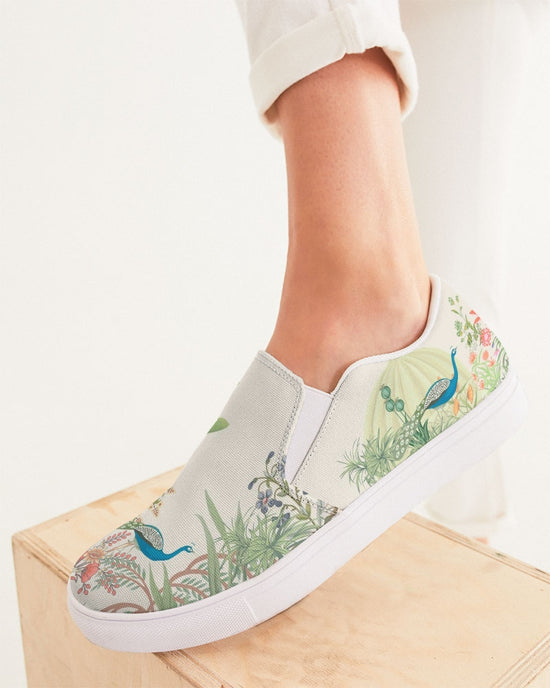 Indian Garden Women's Slip On Canvas Shoe