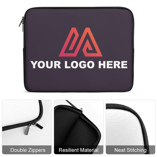 Custom Sleeve Case for Laptop / Tablet - Add Your Own Logo or Image