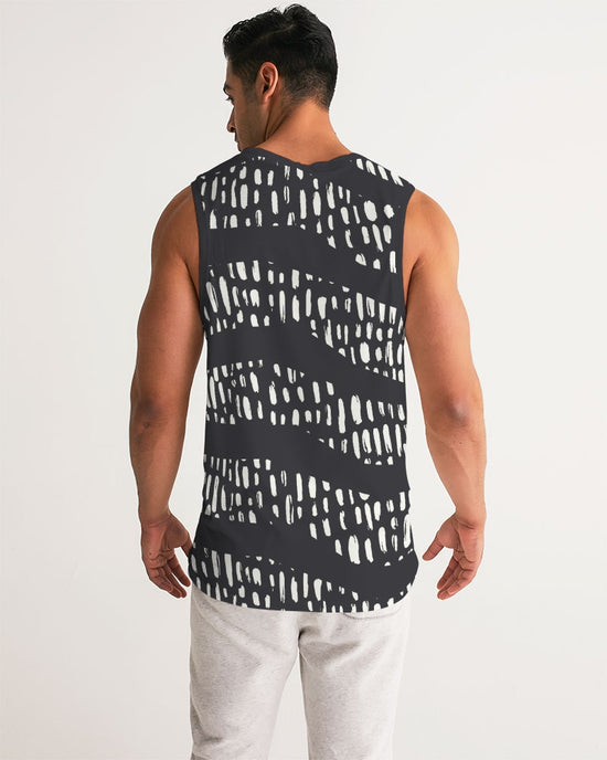 Painted Safari Men's Sport Tank