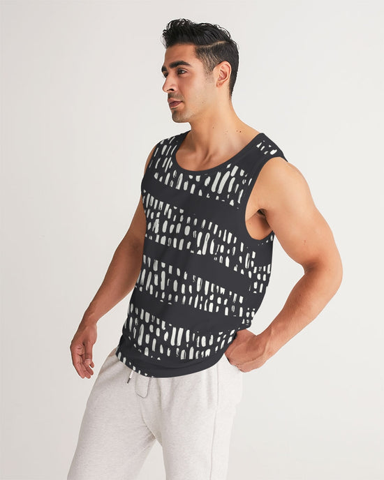 Painted Safari Men's Sport Tank