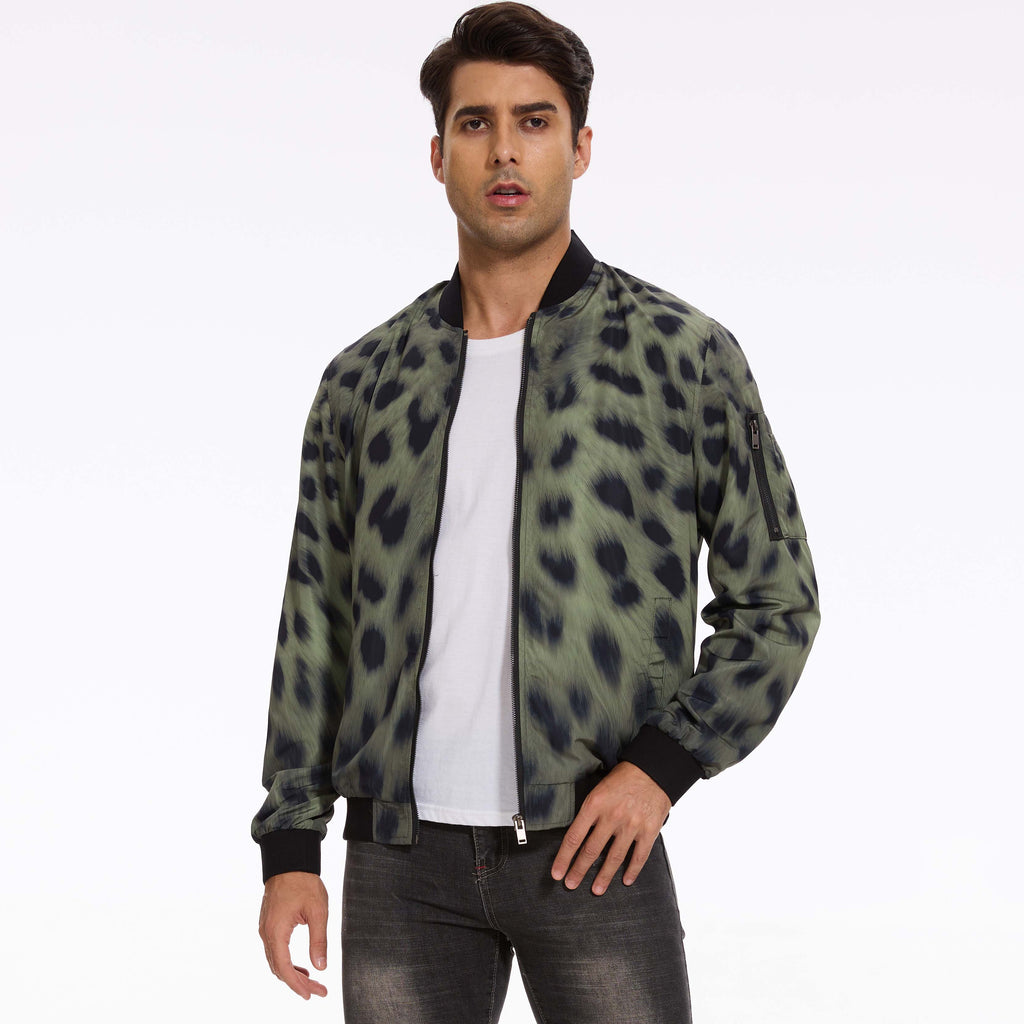 Lightweight leopard print jacket best sale