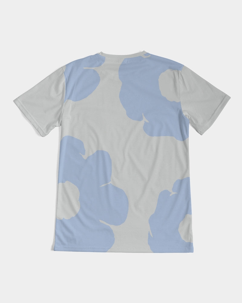 Blue Serenity Flowers Men's T Shirt