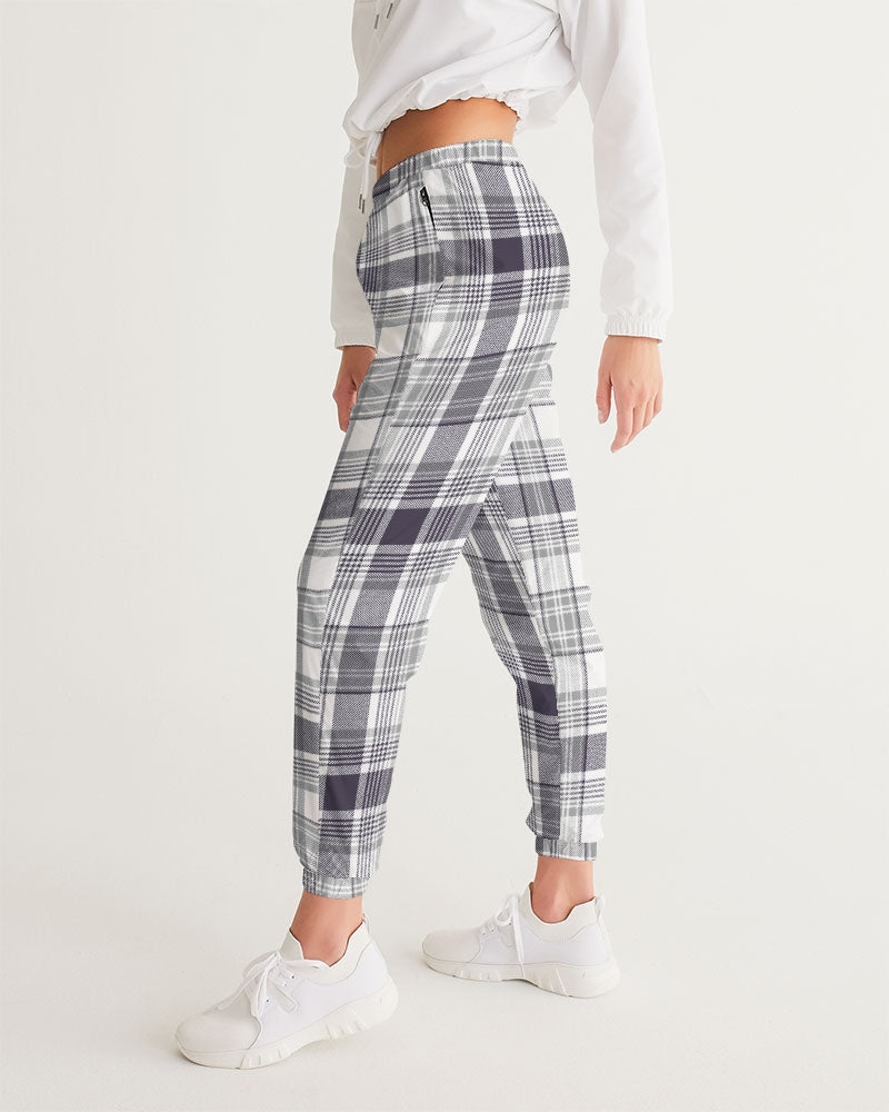 Checkered track pants discount womens