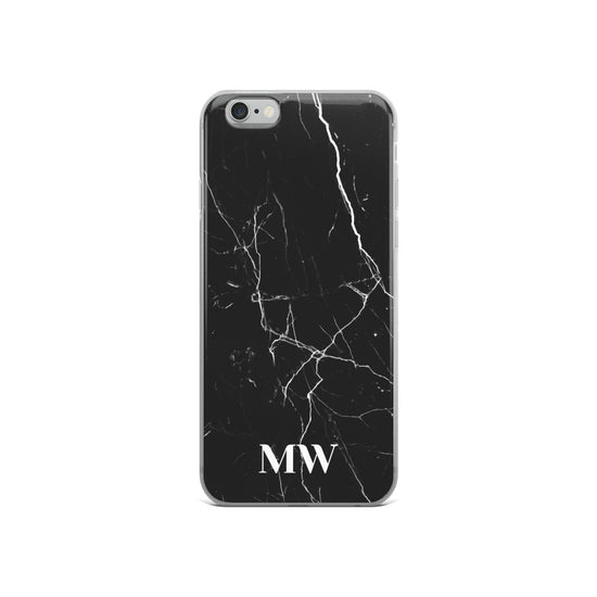 iPhone Case - Black Marble